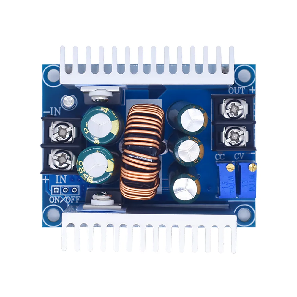 300W 20A DC-DC Buck Converter Step Down Module Constant Current LED Driver Power Step Down Voltage Module Electrolytic Capacitor