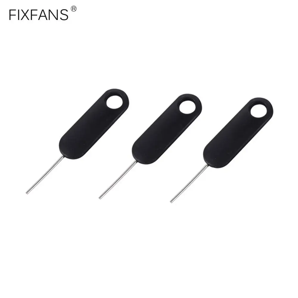 FIXFANS 10Pcs SIM Card Tray Removal Tool Eject Pin Needle Opener Ejector for iPhone iPad Samsung Huawei Smart Phone Tablet