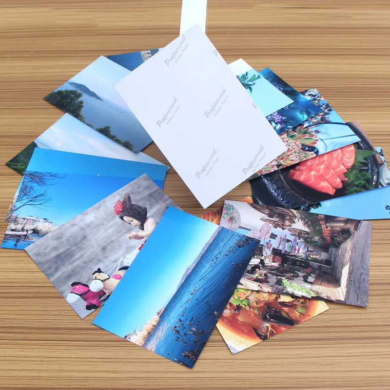 4R High Glossy Photo Paper 260g  6 Inch Bright White Inkjet Glossy Paper