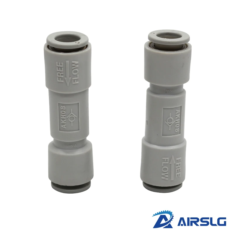 Smc Type Bushing Tipe Check Valve Tipe Konektor Seri AKH04-00 AKH06-00 AKH08-00 AKH10-00 AKH12-00 Single Phase Vent Valve