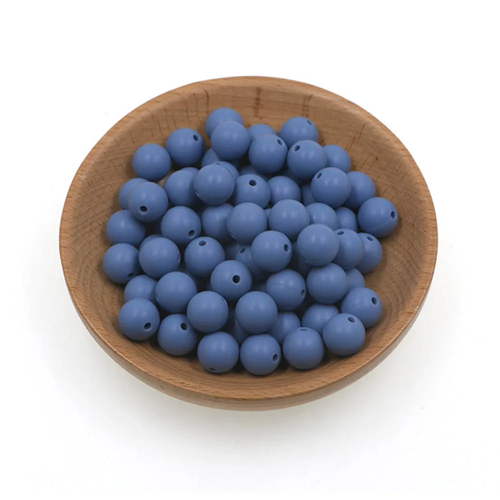 Kovict 9mm Round Silicone Beads 100/200/500/1000Pcs For Jewelry Making DIY Necklace Bracelet Earrings Etc Handmade Accessories image 3