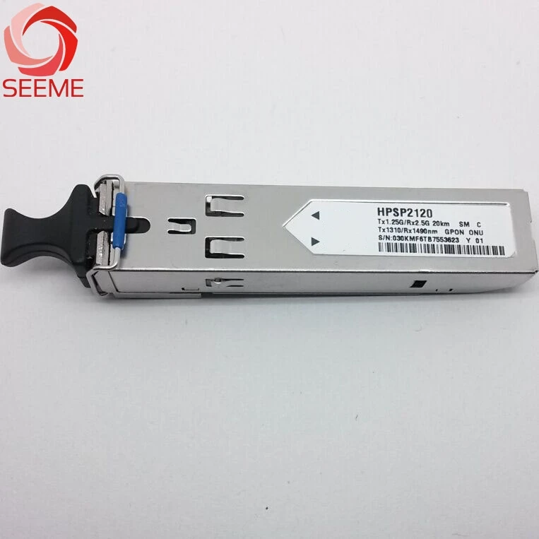 HW HPSP2120 GPON ONU SFP 1490nm 1310nm 2.488G 1.244G Tx1.25G/Rx2.5G 20km SM SC Tx1310/Rx1490nm for MA5626 MA5620 optical module