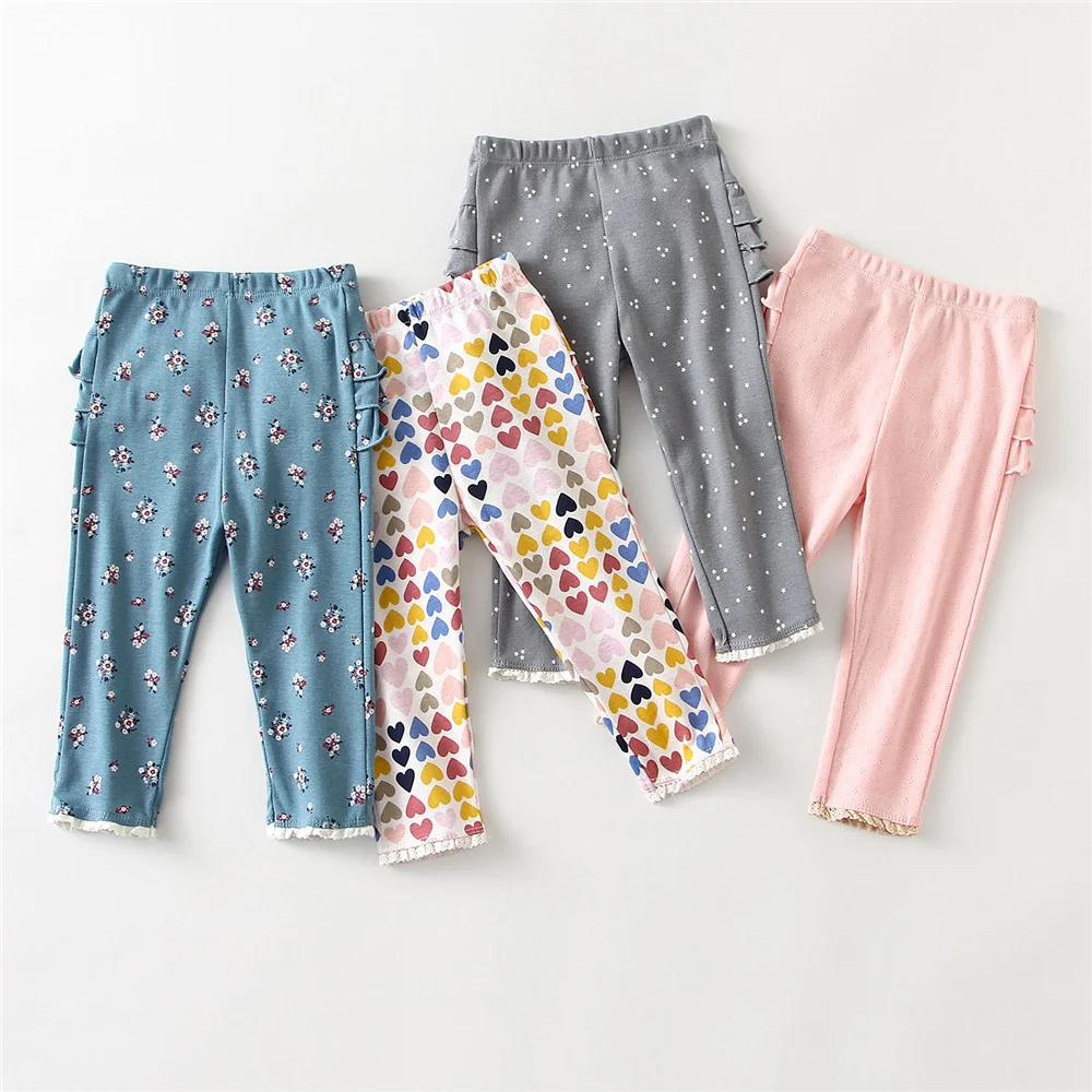 Baby Girls Leggings Cotton Big PP Pants Spring Summer Newborn Girl Pants Fashion High Quality Kids Trousers Baby Girls Pants