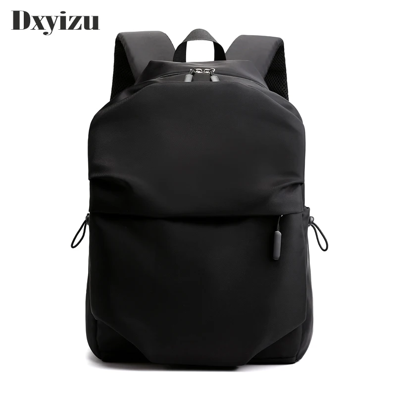 

New Men Backpack For 15.0 Inches Laptop Back Pack Large Capacity Stundet Backpacks Pleated Casual Style Bag Water Repellent 2023