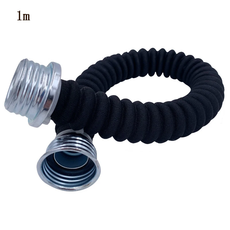 

Dust Gas Mask Long Tube Respirator Special Airway Air Tube 0.5m-1m Spray Painting Respirator Industry Safety Work Protection