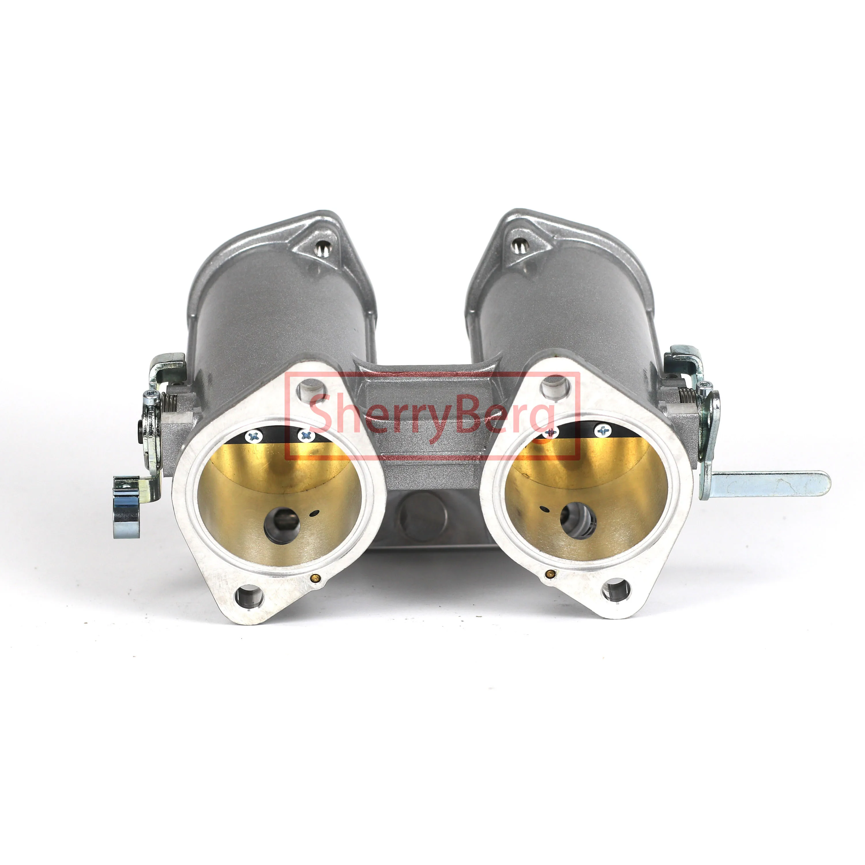 SherryBerg TBS 48dcoe 48 dcoe 48mm DCOE Twin 48mmDCOE Throttle Bodies Body  for Weber/EMPI/FAJS/Dellorto/Solex DCOE/DHLA carb