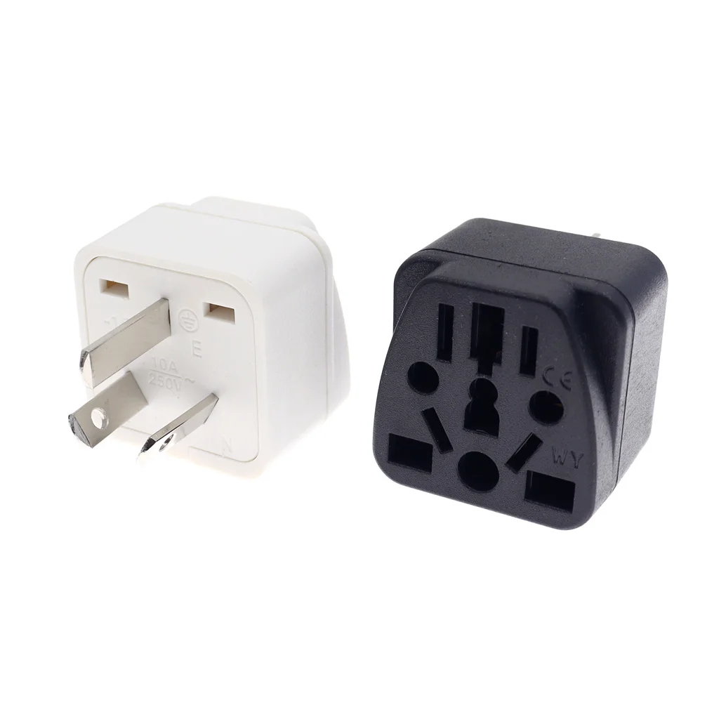 Australian/China/New Zealand Travel Adapter, IEC Type I Plug US/EU/UK/Swiss/Italy/Japan To AU 3 Pin Power Converter 10A/250V