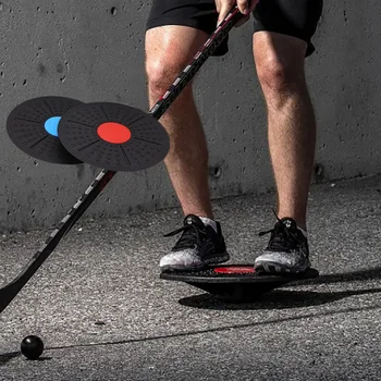 Hockey Balance Board Voor Ijshockey Training Hockey Tool Op-Ijs 360 Graden Gym Fitness Balance Schijf Yoga Thuis oefening Apparatuur