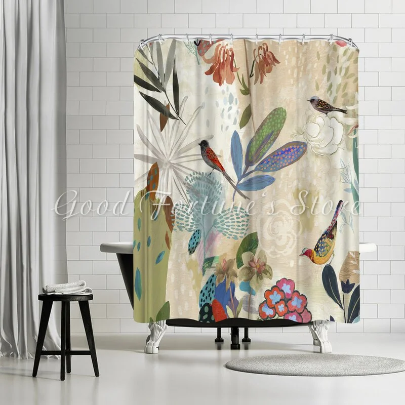 Creative Art Where The Passion Flower Grows Single Shower Curtain