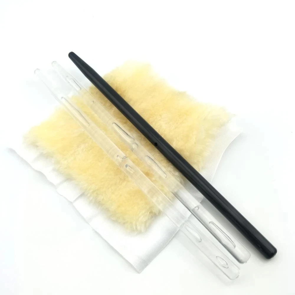 

Plastic & Rubber Stick Friction with Silk Static Physic Lab Electrification Experiment Equipment Supplies