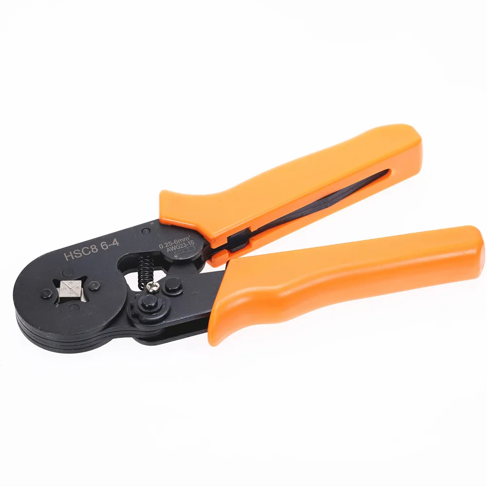 HSC8 6-4 Self-adjusting Crimping Plier for Cable End Sleeves Ferrules crimping