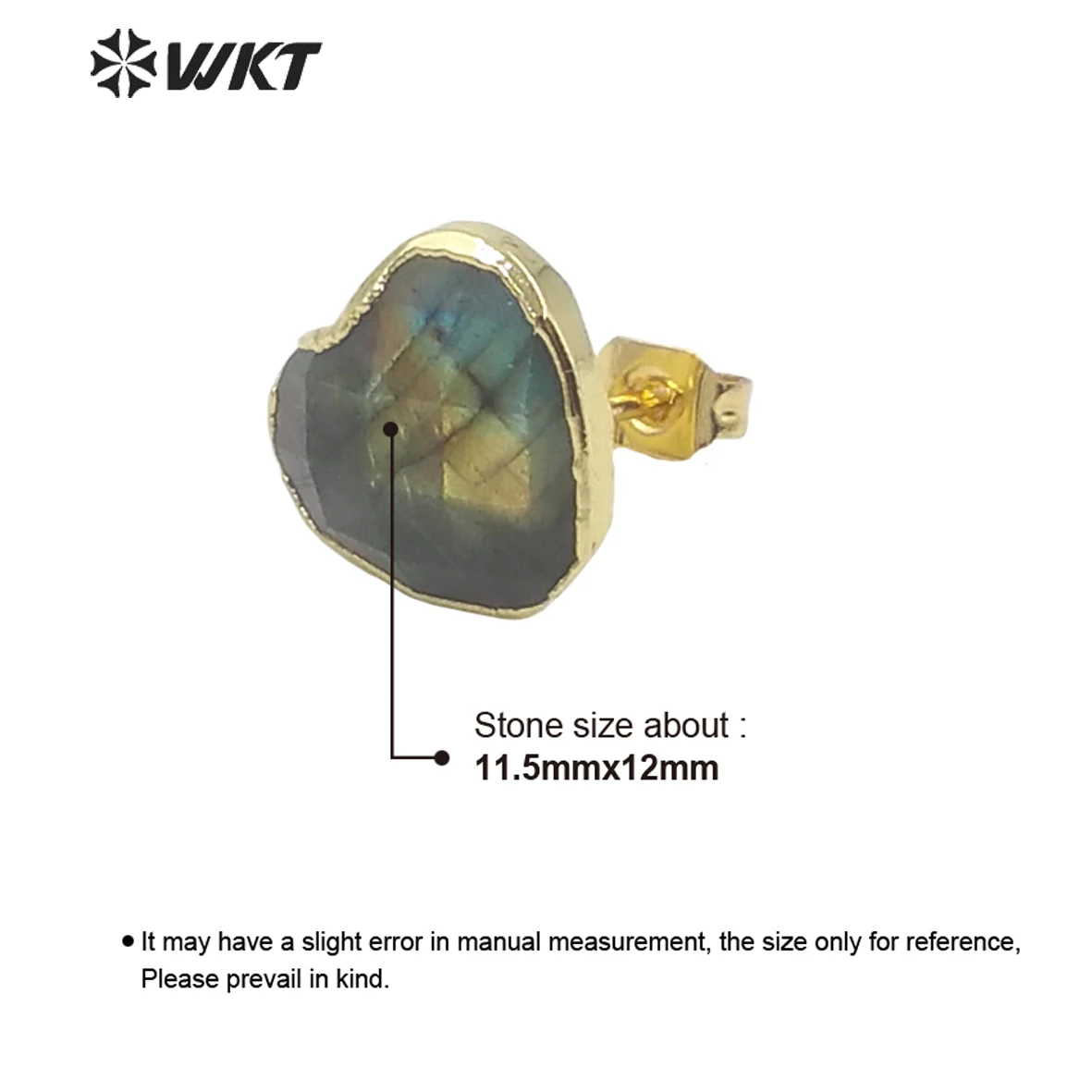 WT-E649  Best Fashion Jewelry Finding Heart-Shaped Earrings Elegant Fine Attractive Accessories For Lady As A Gift New