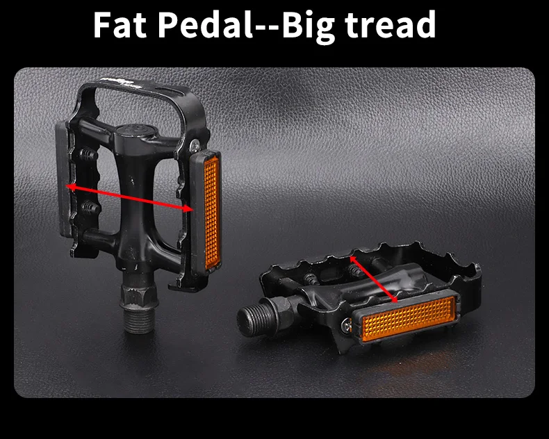 WELLGO M248 Mountainbike Pedal Rennrad Fixed Gear DU Lager Rutschfeste Ultraleichte Pedal Pedal Gewinde Fahrrad Zubehör – Detail 9