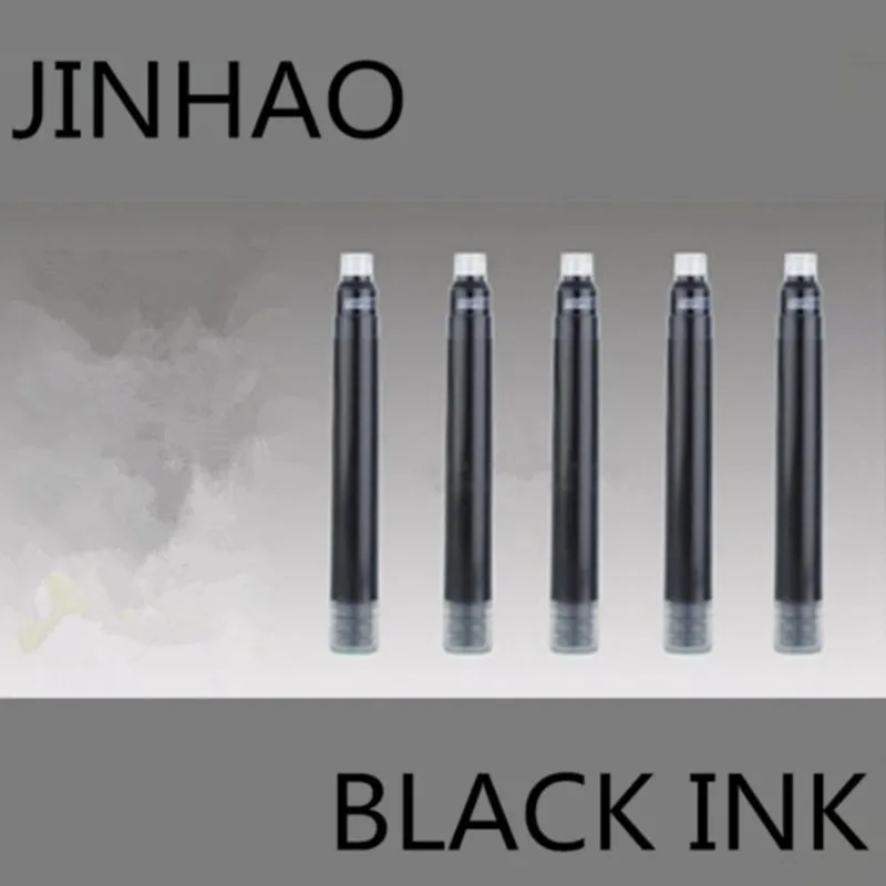 30 pcs Jinhao Fountain Pen Ink High Quality Office & School Supplies Cartridge Black/100% New