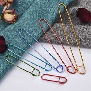 2/6pcs 1セットアルミニットニット針クリップクラフトステッチホルダー安全ピンかぎ針編みフックロック織り縫製ツール 10ベストセールスクロシュピン-10