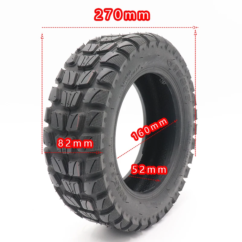 11 Inch 90/65-6.5 City Road Thickening Tire Inflatable Tyre Inner Tube for Speedual Plus Zero 11x Electric Scooter