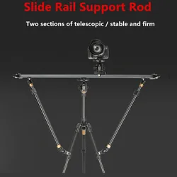 Fotografie-Slider-Stützstange Großhandel Aluminium Professionelles Kamera-Dolly-Schienensystem Stabiles System für DSLR-Videoaufnahmen