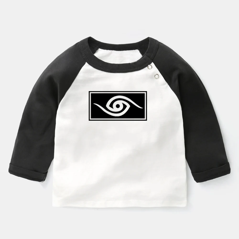 

Eye Pattern Art Vintage Aztec Tribal Vintage Tribe Totem Design Newborn Baby T-shirts Toddler Raglan Color Long Sleeve Tee Tops