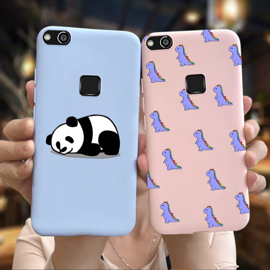 For Cover Huawei P10 Lite Case Colorful Daisy Flowers Floral Painted Matte Cases For Huawei P10Lite Coque WAS-LX1 LX2 LX3 Fundas
