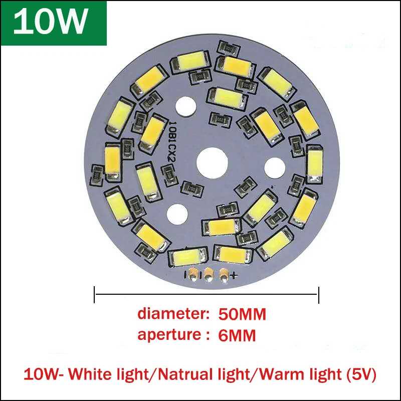 COMPSON 1 pz DC5V 5/6/10/12W LED chip superficie sorgente luminosa SMD 5730 doppio colore LED perline di luce senza Driver