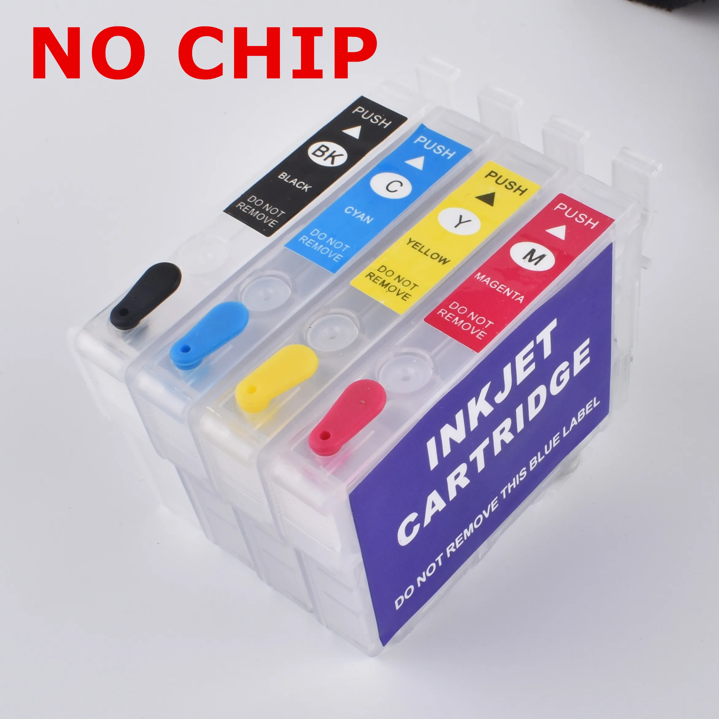 NEW 206 XL 207 Refillable Ink Cartridge NO Chip for Epson Expression XP-2101 printer