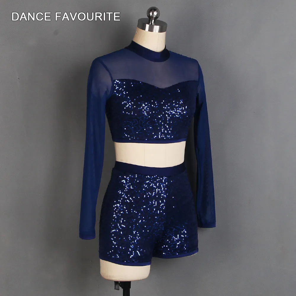 Dance Favourite Dance Costumes 20508 Sequin Spandex Bodice Performance Ballet Costume Dance Skirt Lyrical & Contemporary Dress
