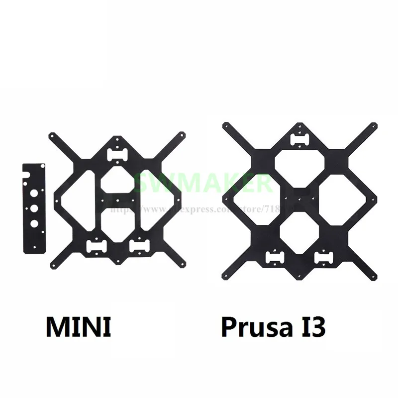 

NEW Prusa i3 MK3 / MK3 MINI Aluminium Alloy Y Carriage Heated Bed support Plate 5mm Thickness