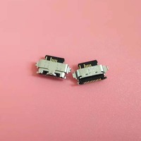 100PCS/Lot Micro USB Charger Socket Jack Port Plug For Alcatel 5 5086 5086Y 5086D 5086A Type-C Charging Dock Connector