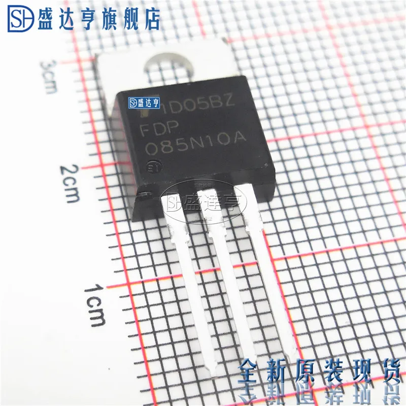 10Pcs/Lot FDP085N10A 96A 100V TO220 DIP MOSFET Transistor  NEW Original In Stock