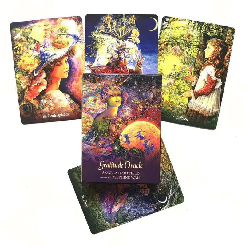 

Gratitude Oracle Card Entertainment Party Board Game Tarot And A Variety Of Tarot Options