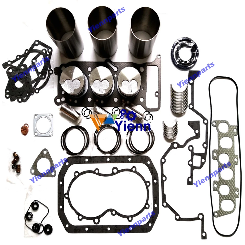 3KR1 Engine Overhaul Rebuild Kit For Isuzu Tractor Forklift Loader Truck Excavator Tractor Diesel Engine Repair Parts