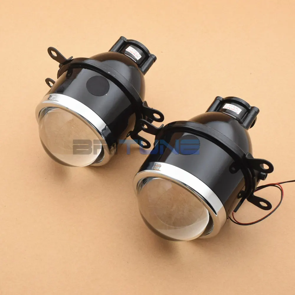 Car Lenses Fog Lights PTF Universal Spot Lights H11 H8 H9 HID Waterproof Bi-xenon Auto Lens Driving Lamp Car Lights Accessories
