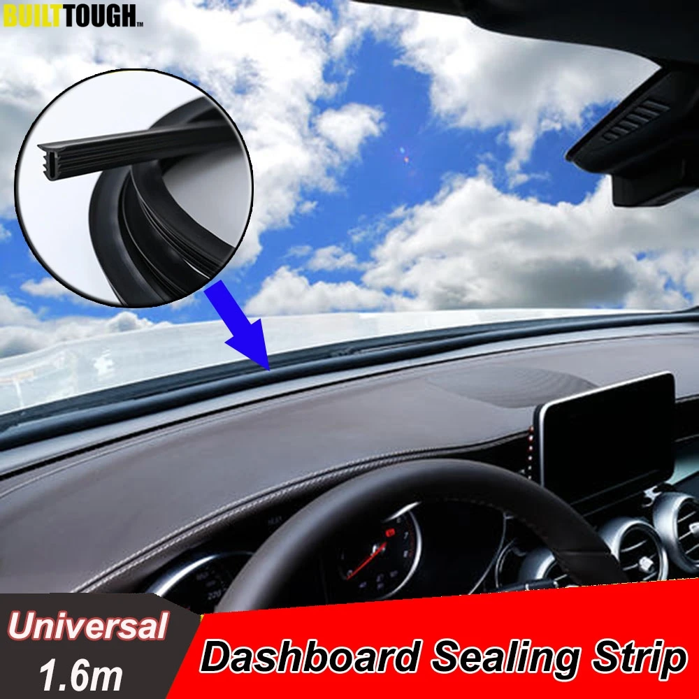 Car Soundproof Dustproof Rubber Seal Sound Deadener Windshield Sealing Strip For Mitsubishi Outlander Lancer ASX Mirage Pajero