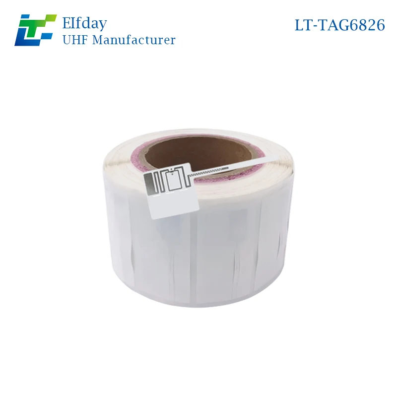 RFID label 100Pcs RFID UHF Jewelry Label 915Mhz Electronic Tag Anti-Theft 6C G2 Passive RF Smart Inventory