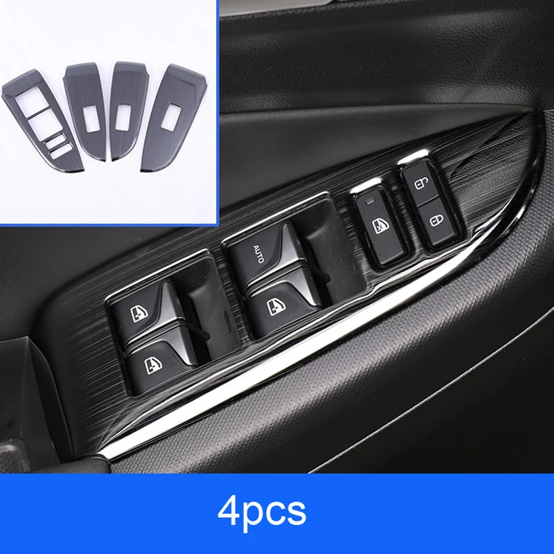 

black item for changan EADO plus 2020-2021 Lift panel Air outlet Decorative frame Inner door panel trim