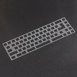 67 68 Key 65% Mechanical Keyboard Positioning Plate Polycarbonate Plate Compatible DIY Tada68 KBD65 DZ65 TOFU65