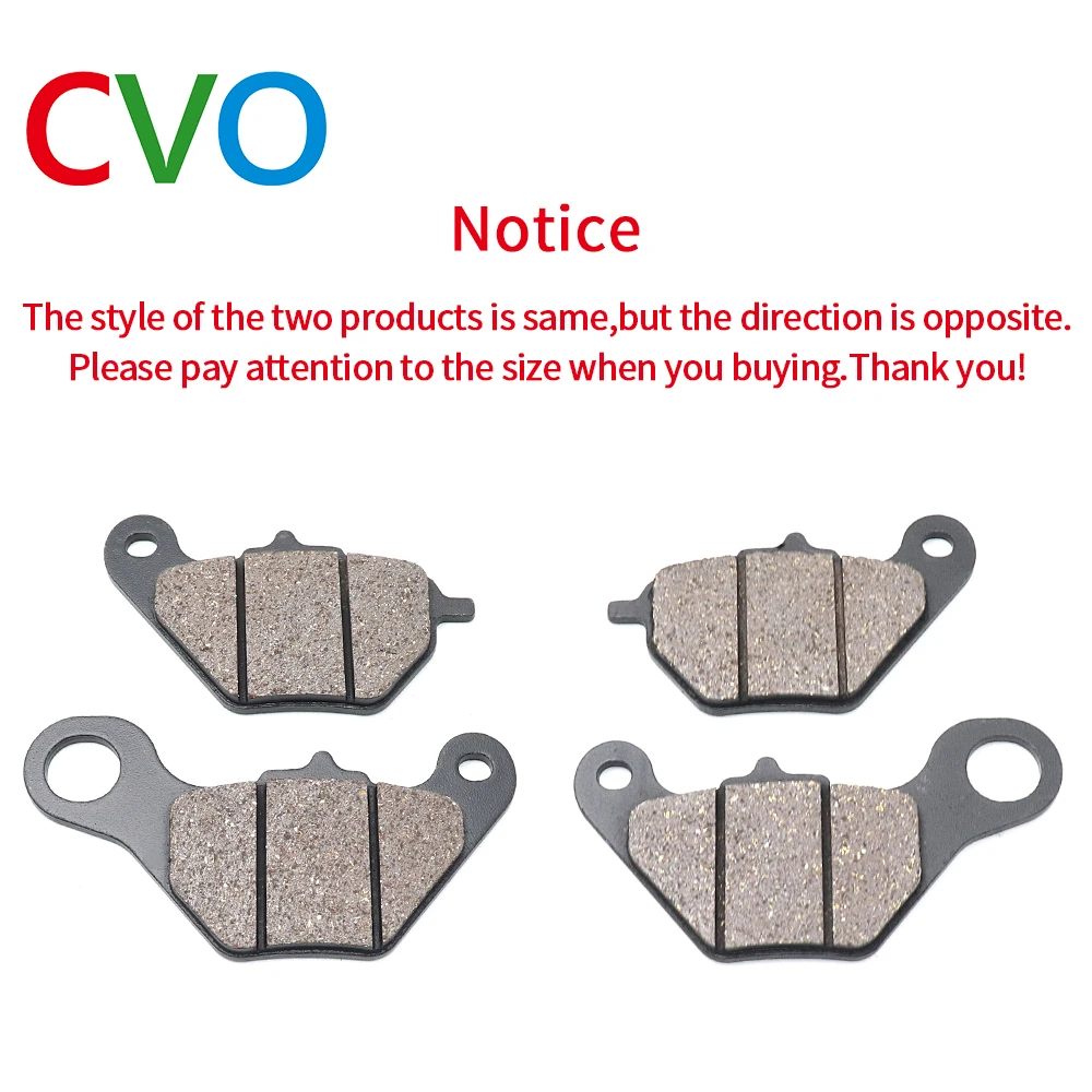 CVO1 Pair Bicycle Disc Brake Pads Semi-metallic Resin Pads Mountain Bikes Cycling Road  Brake Block Durable