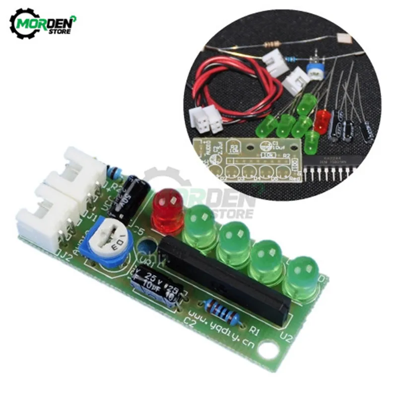 Elektronika KA2284 DIY Kits Audio Level Indicator Suite Trousse Electronic Parts 5mm LED Level Indicating 3.5-12V