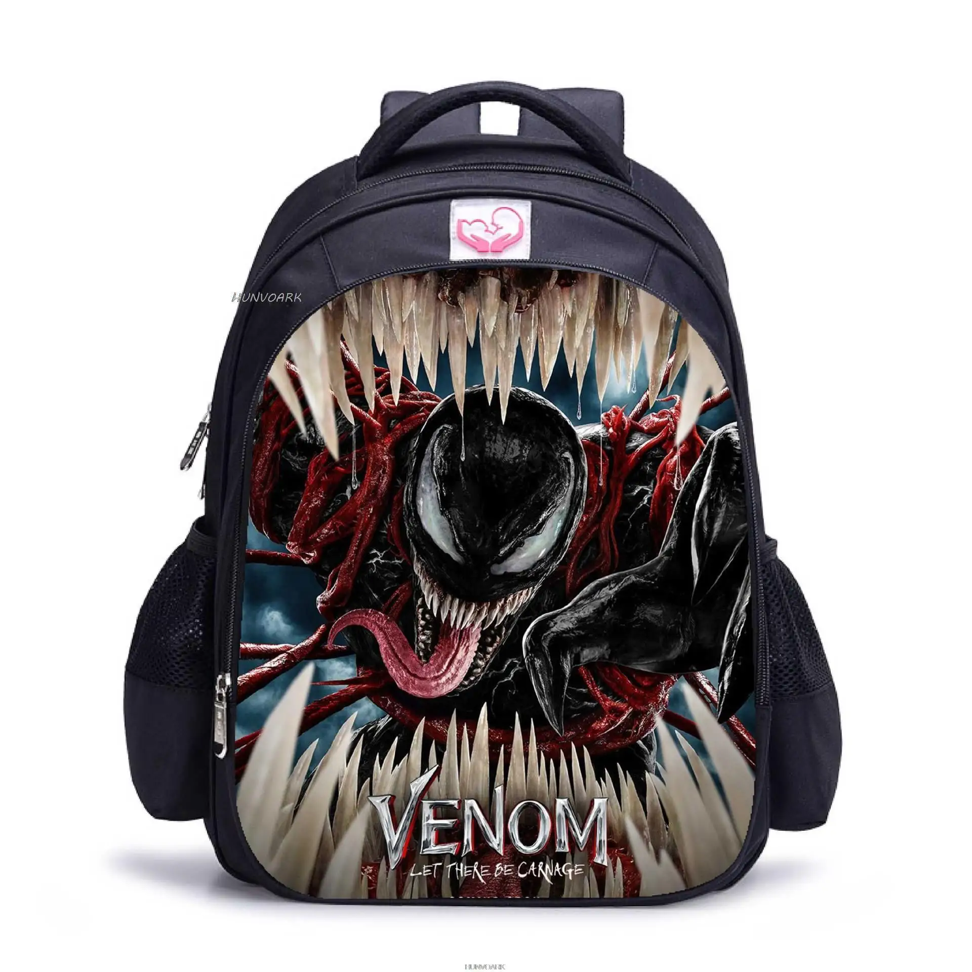 Superhero Venom Primary Schoolbag For Boys Girls Spider-man Boys Burdens Backpack Venom Children Backpack For Grade 1-3-5