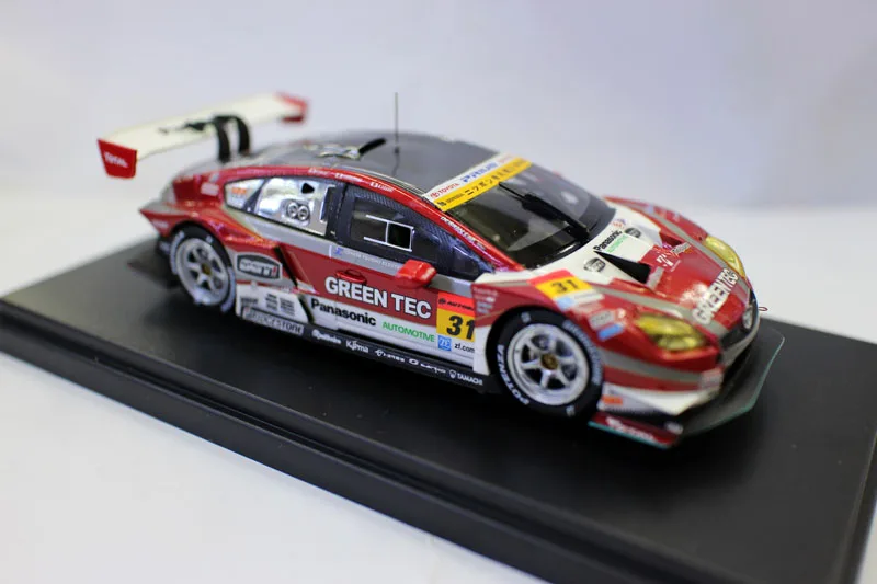 Ebbro 1/43 Scale Super GT 2015 Series Prius apr GT300 Rd.8 Motegi Winner Racing car model for collecton Resin