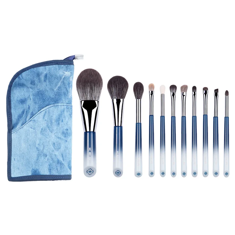 MyDestiny Makeup Brush-The Butterfly Lovers 11Pcs Soft Make up Brushes Set-Cosmetic Tools-Powder Foundation Eyeshadow-Beauty