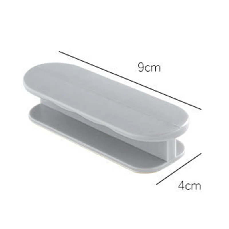 Furniture Decor Handle No-punching Plastic Handle Cabinet Door Handle Window Sliding Door Auxiliary Handle Drawer Handle 2Pcs