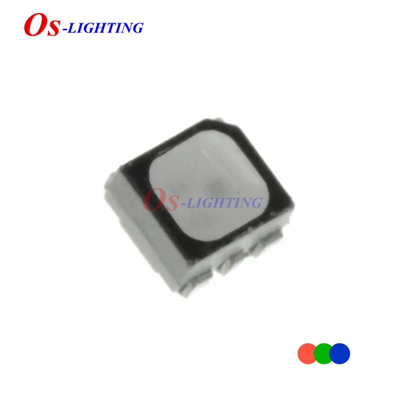 20PCS LATBG66B 3528 RGB  Diffused BLACK SURFACE PLCC-2 3.3*3.0*2.0MM ( LATB G66B-ST-1+UV-35+QR-35-20-R18-Z )