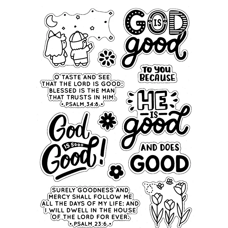 Clear Silicone Stam…