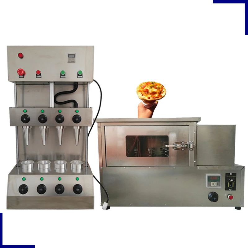 

CE Certified Hot Sale Pizza Cone Machine Pizza Cone Oven Pizza oven machine with 4 heating rods for sale