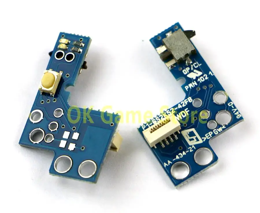 20 قطعة/الوحدة On/Off مجلس ل PS2 90000 9000x السلطة إعادة تعيين التبديل PCB مجلس ل بلاي ستيشن 2 PS2 9 واط إصلاح أجزاء
