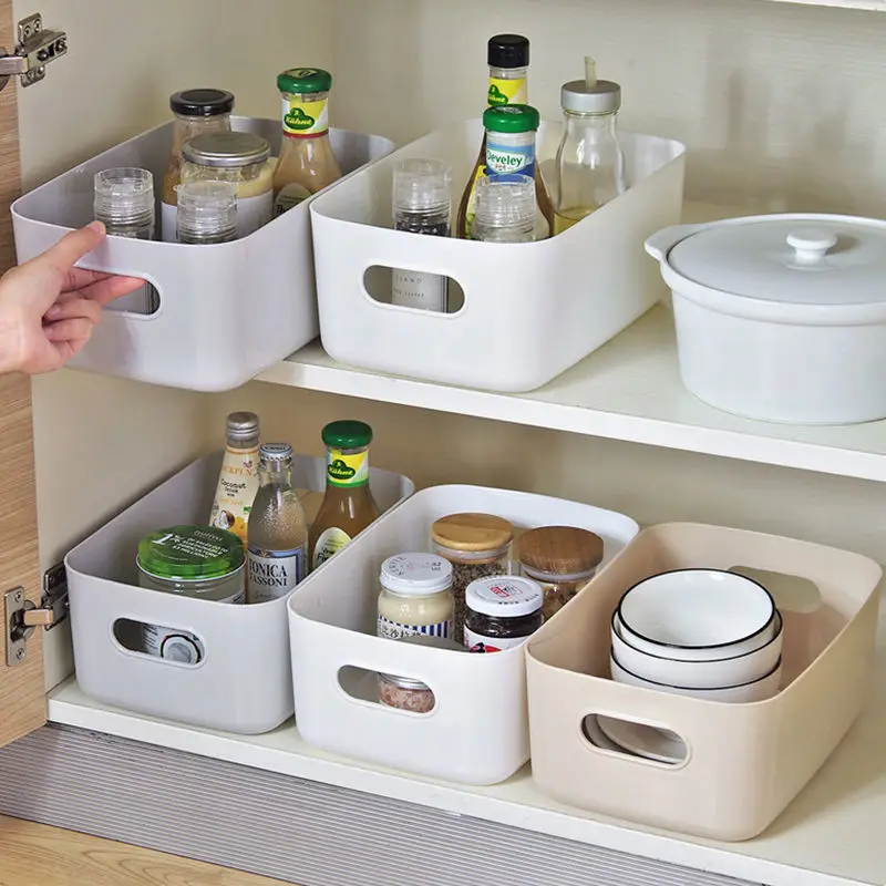 Creative Kitchenware Storage Containers Dishes Organizers PP Storage Box For Vegetables Fruits Practical Kitchen Accessories