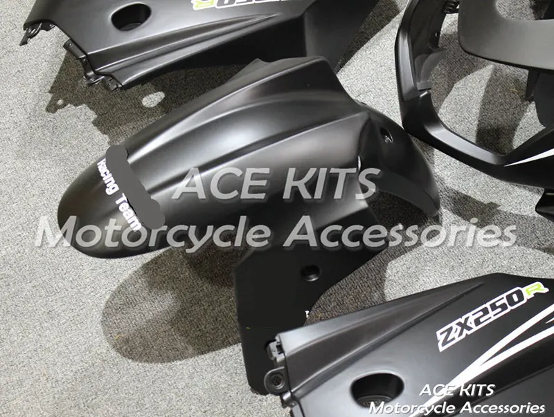 New ABS motorcycle Fairing Fit For Kawasaki Ninja250 2008 2009 2010 2011 2012 Bodywork Injection mold ACEKITS Store No.0181