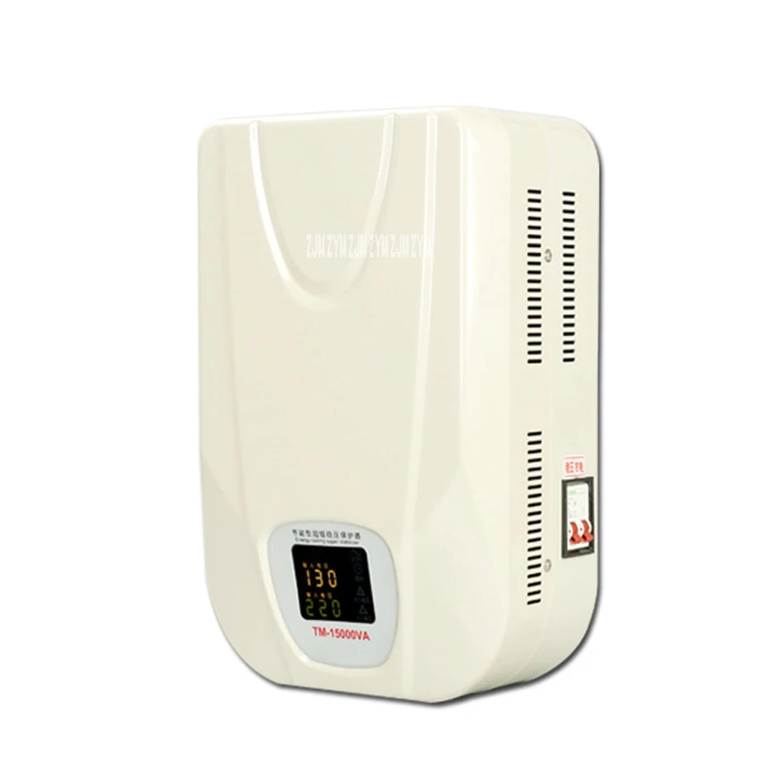 TM-15000VA Super Low Pressure Automatic Single-Phase Regulator Mini AC Regulated Power Supply Household AC Voltage Stabilizer