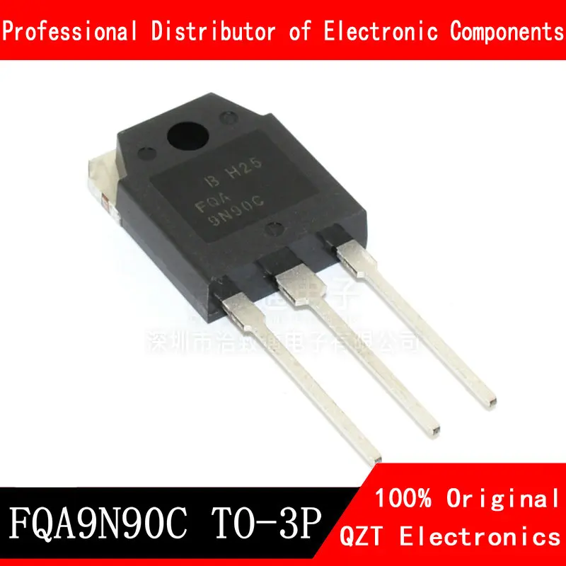 10 pçs/lote FQA9N90C FQA9N90 SSH9N90A SSH9N90 9N90 TO-3P 9A 900V novo original Em Estoque